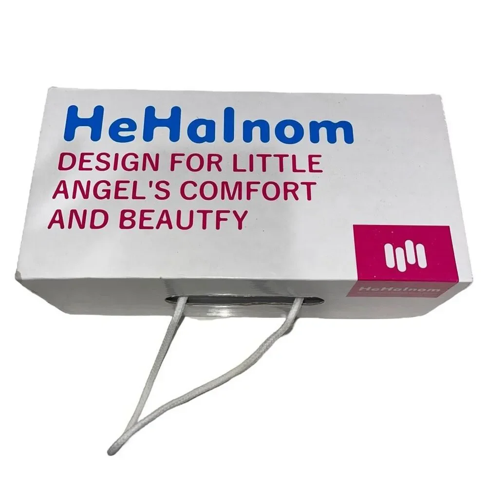 Hehainom Cream Colored Bow‎ Flats - Kids Size 13